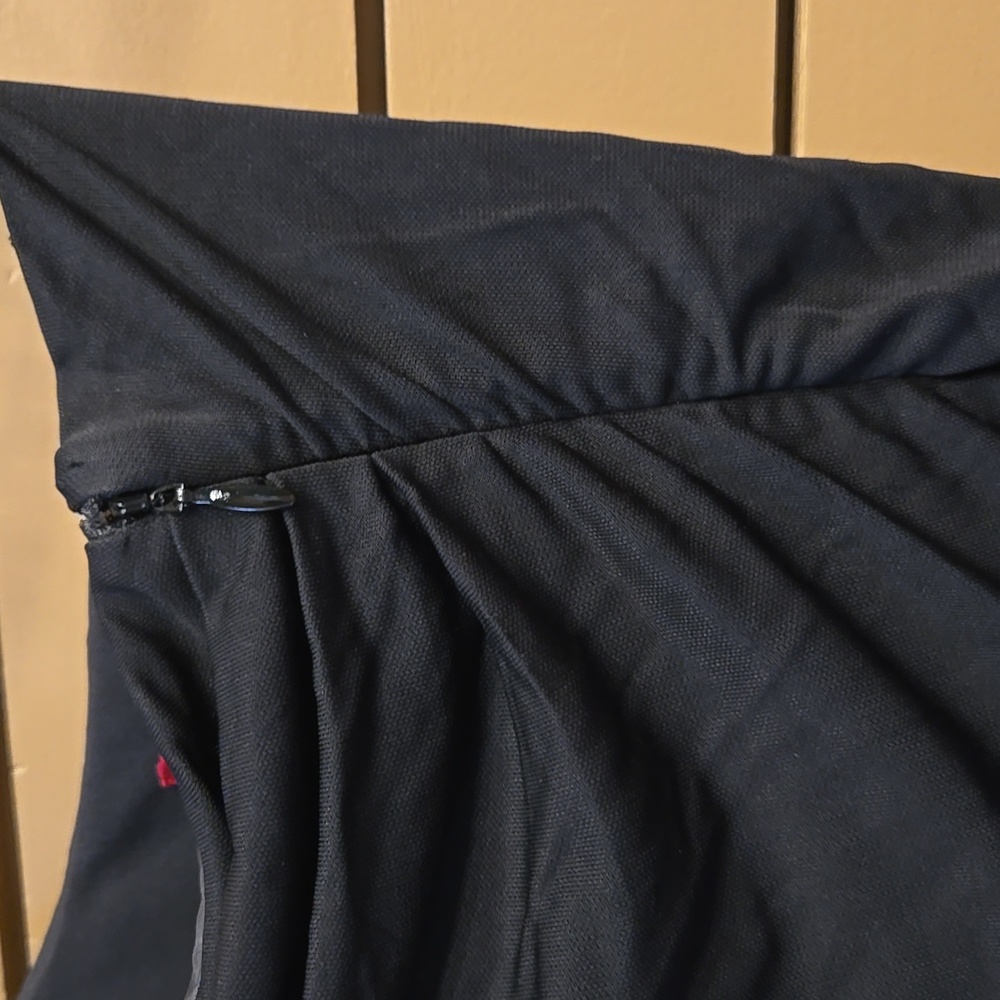 Staud LIYA DRESS BLACK NAVY Size Medium - Picture 7 of 10